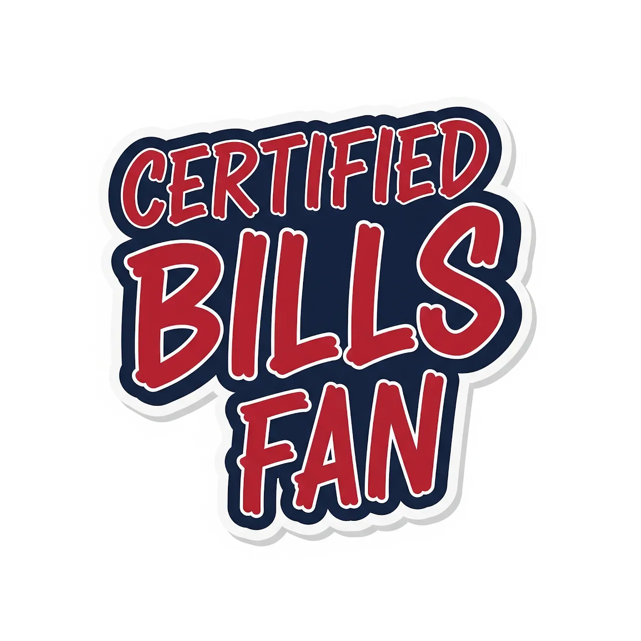 Bills Die-Cut Vinyl Sticker