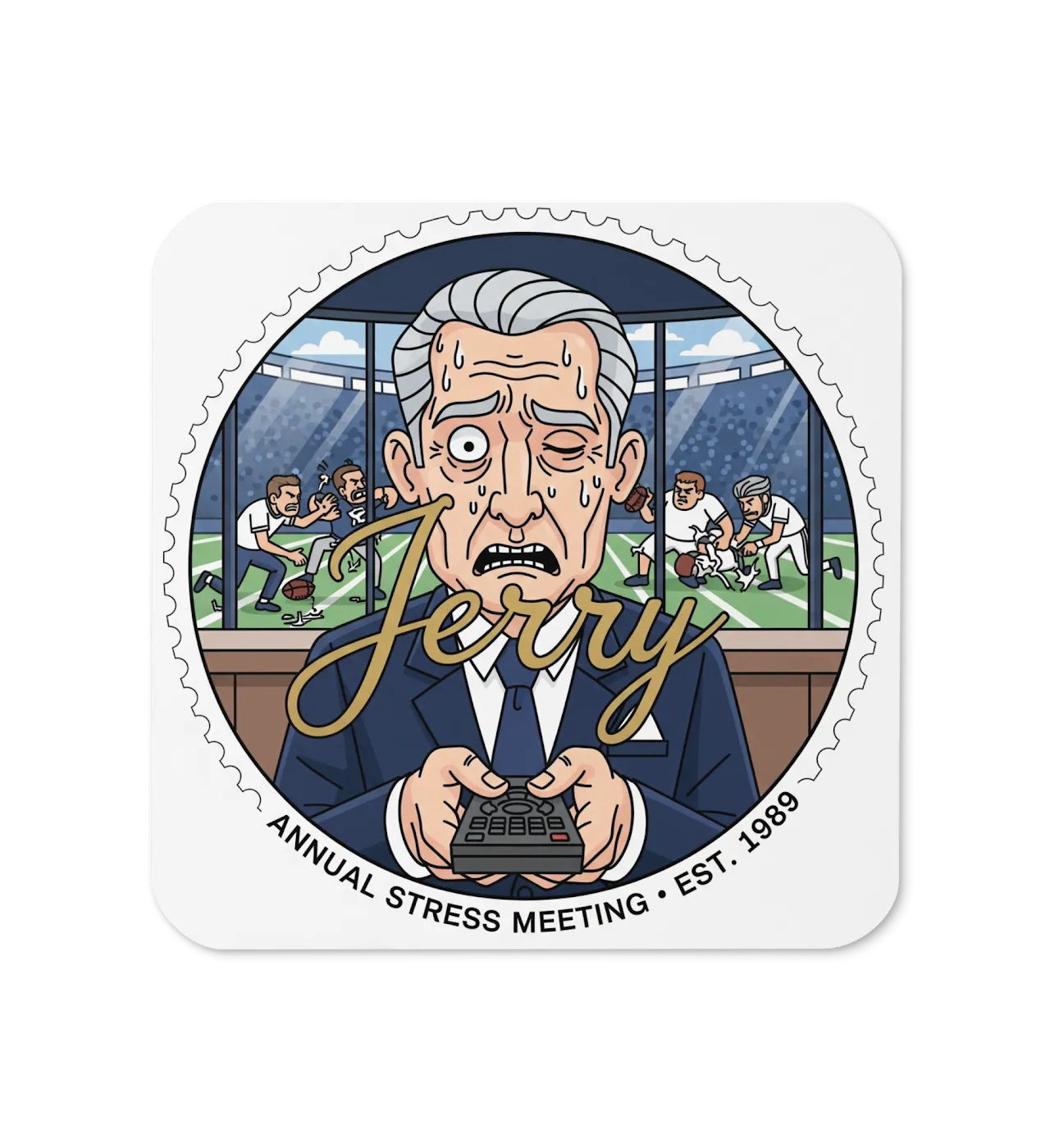 Cowboys Vintage ' Jerry ' Coaster